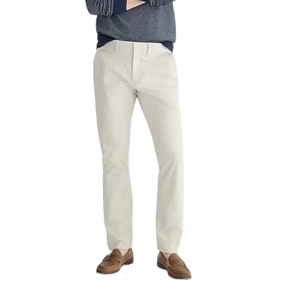J.Crew 770 Straight-fit tech pant in stone (35x32)